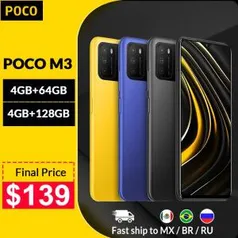 Smartphone Poco M3 64GB | R$798