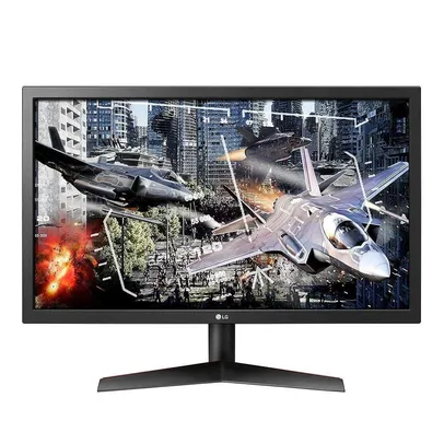 Monitor Gamer Lg Led 24 Hdmi/displayport Freesync 144hz 1ms Ajuste De Inclinação 24gl600f