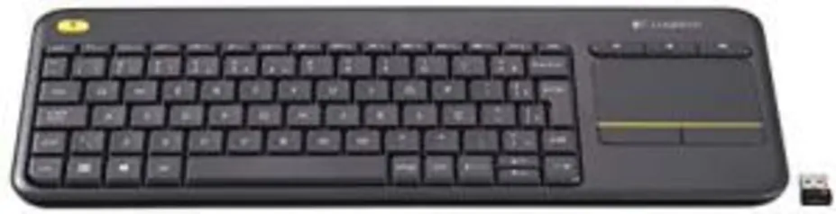 [PRIME] Teclado sem fio com touchpad Logitech K400 plus TV (não é bluetooth) | R$ 150