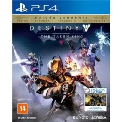 [Extra] Jogo Destiny: The Taken King - Edição Lendária - PS4 por R$ 171