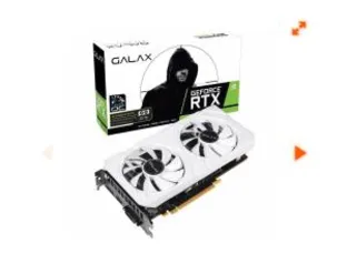 Placa de Vídeo Galax Geforce RTX 2060 Ex White Dual, 6GB GDDR6, 192Bit, 26NRL7HPY3EW