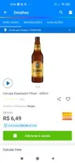 Cerveja Eisenbahn Pilsen - 600ml | R$5,49 (sendo R$1,00 de cashbak)