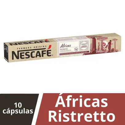 Cápsulas de Café Africas Ristretto 10 10 unidades de 5,5g