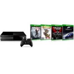 [Walmart] Console Xbox One 500GB Microsoft + Jogo Escolha Seu Game (Via Download) - R$1.479 em 9X s/ juros