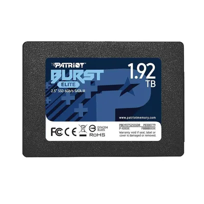 Foto do produto Ssd Patriot Burst Elite Sata 1,92TB - PBE192TS25SSDR