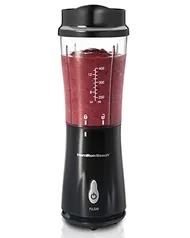 Liquidificador Individual, Preto, 110v, Hamilton Beach