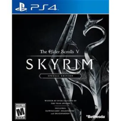 The Elder Scrolls V: Skyrim Special Edition - PS4 - R$76