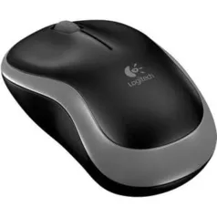 Wireless Mouse M185 Logitech Cinza e Grafite | R$27