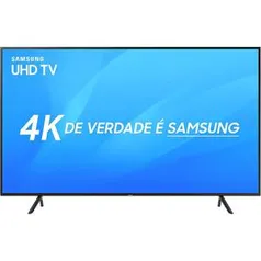 [AME] Smart TV LED 49" Samsung Ultra HD 4k 49NU7100 com Conversor Digital 3 HDMI 2 USB Wi-Fi HDR Premium Smart Tizen