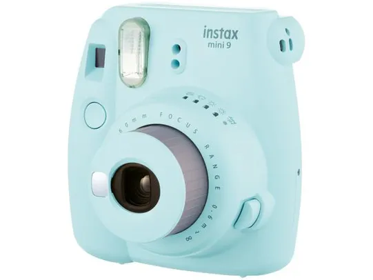 Câmera Instantânea Fujifilm Instax Mini 9 - Azul Aqua