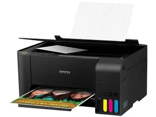 Multifuncional Tanque de Tinta Epson EcoTank L3110 - Impressora, Copiadora, Scanner | R$926