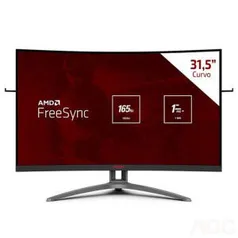 [AME por 1.794,11] Monitor Gamer 31,5" Aoc Agon Curved Widescreen | R$2088