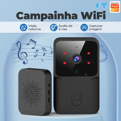 SMATRUL Tuya campainha sem fio inteligente wi-fi