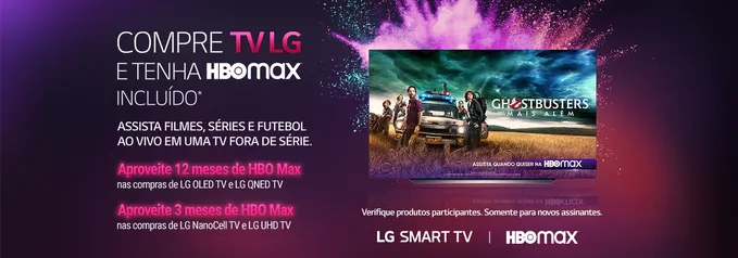 Compre TV LG Ganhe HBO MAX | LG Brasil