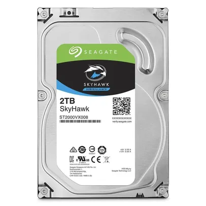 HD Seagate Surveillance SkyHawk 2TB, 3.5´, SATA - ST2000VX008