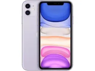 iPhone 11 - roxo, branco e amarelo | R$3999