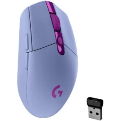 (APP+CC SUB) Mouse Gamer Sem Fio Logitech G305 Lightspeed Com 6 Botões Programáveis - R$200
