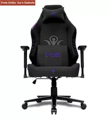 CADEIRA GAMER MANCER CYCLES, PRETO E ROXA, MCR-CYS-PRP01