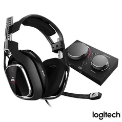 Headset Gamer Astro A40 Preto e MixAmp