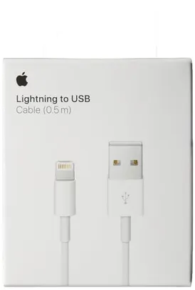 Cabo Apple Lightning para USB  