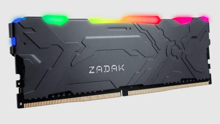 Memória DDR4 Zadak MOAB, RGB, 16GB, 3200MHz, CL16, ZD4-MO132C28-16GYG2