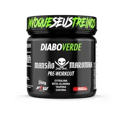 Diabo Verde Pre-Workout Mansão Maromba Frutas Vermelhas FTW - 250g