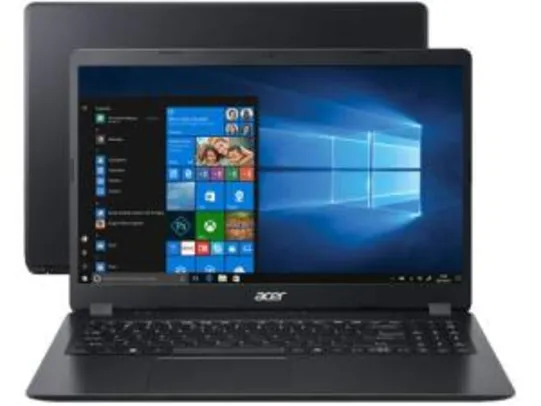 Notebook Acer Aspire Ryzen 5 - 8GB 256GB SSD 15,6” Placa Vídeo 2GB Windows 10