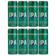 Cerveja Patagonia IPA Lata Sleek 350ml - 8 Unidades