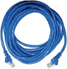 Patch Cord Utp Cat5e 26awg 5m Azul | R$9