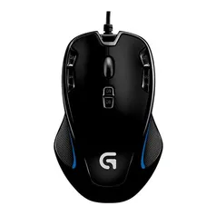 Mouse Gamer Logitech G300S USB 2500Dpi 1ms Preto, 910-004344