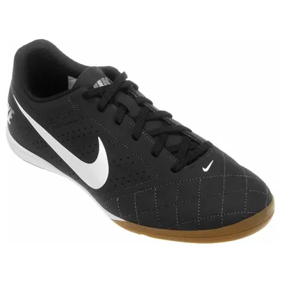 Chuteira Futsal Nike Beco 2 Futsal - Preto+Branco | R$64