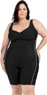 Maiô Macaquinho Hidroginástica e Natação Plus Size Esporte Premium