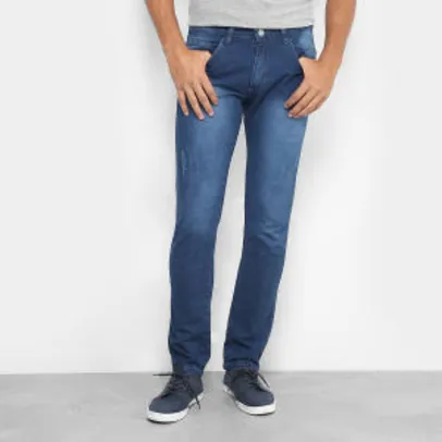 Calça Jeans Skinny Preston Slim Masculina - Jeans - R$ 59