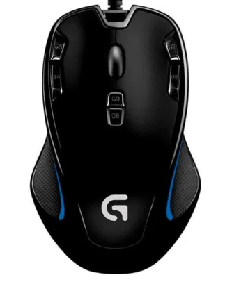 Mouse Gamer Logitech G300S USB 2500Dpi 1ms Preto, 910-004344