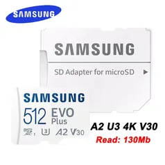 Cartão de Memória MicroSD Samsung EVO PLUS 512GB