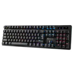 Teclado Gamer Mecânico Xtrike Me GK-916, Rainbow, Switch Blue, ANSI, Black, GK-916 | R$129