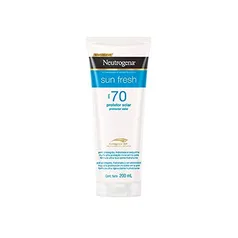 [Rec].Neutrogena Sun Fresh Protetor Solar Corporal FPS 70, 200ml