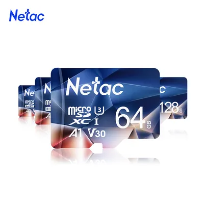 Cartão de memória netac 128GB microsd class10