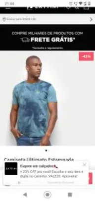 4 Camisetas ou Camisas por R$99,00