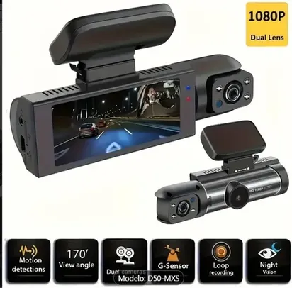 [Com Taxa] Dash Camera com visão noturna infravermelha