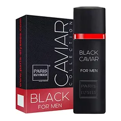 Perfume Importado Paris Elysees Eau De Toilette Masculino Caviar Black 100m