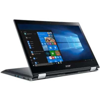 (R$ 1.583,00 ) Notebook 2 em 1 Spin 3 I3 4GB 1TB LED 14" Touch W10 - Acer R$ 1.583,00 com AME