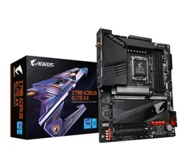 Placa Mãe Gigabyte Z790 Aorus Elite AX, Chipset Z790, WIFI, Intel LGA 1700, ATX, DDR5