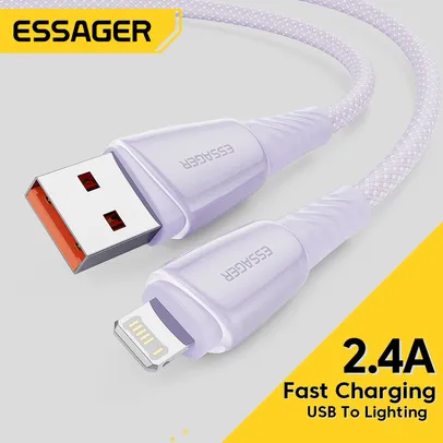 [Já Com Impostos] Essager pd 27w usb c cabo para Apple