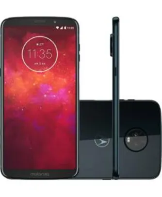 Smartphone Motorola Moto Z3 Play Dual Chip Android Oreo - 8.0 Tela 6" R$899