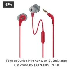 Fone de Ouvido Intra-Auricular JBL