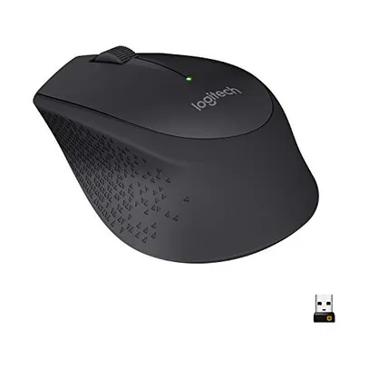 Mouse sem fio Logitech M280 com Conexão USB e Pilha Inclusa - Preto | R$70