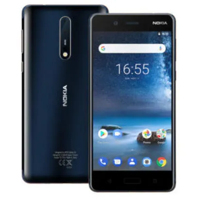NOKIA 8 Versão Global 5,3 polegadas 6GB 128GB Snapdragon 835 Octa Núcleo 4G Smartphone - Azul