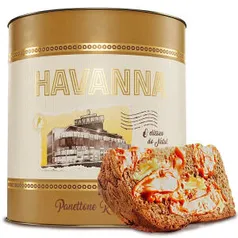 Panettone Havanna Lata 550g Nozes e Doce de Leite | R$ 85