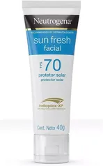 [Rec] Neutrogena Sun Fresh Fps 70 - Protetor solar facial 40g